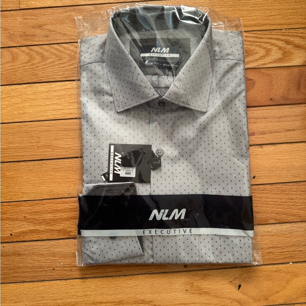 Slim Fit Dress Shirt, Size: 15 1/2in / 39 cm